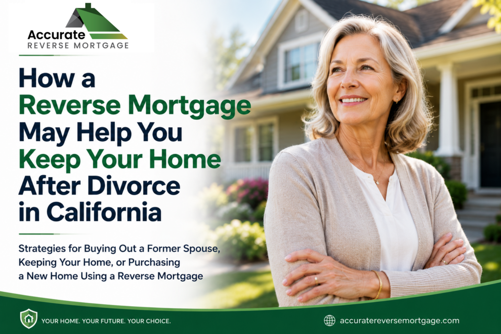 How a Reverse Mortgage May Help You Keep Your Home After Divorce