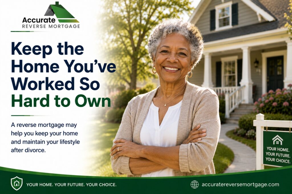 Keep Current California Home in Divorce with Reverse Mortgage